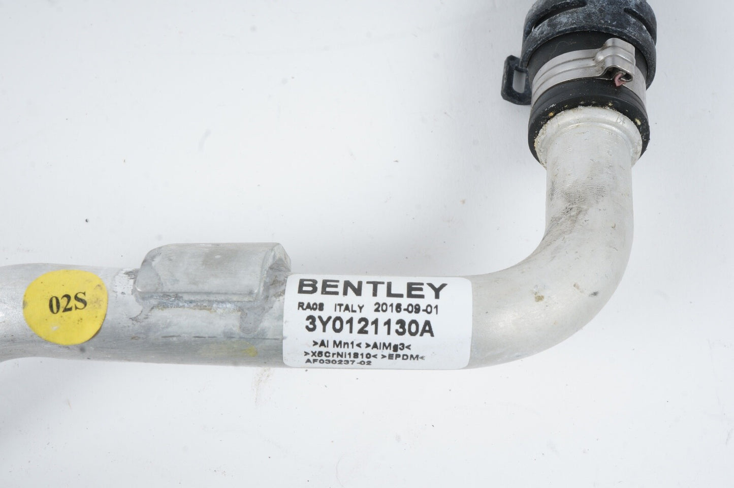 2010 - 2020 Bentley Mulsanne Engine Heater Water Coolant Hose Pipe Line