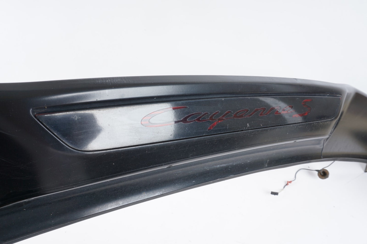 2011 - 2014 PORSCHE CAYENNE REAR TAILGATE TRUNK SPOILER WING W/ THIRD BRAKE OEM