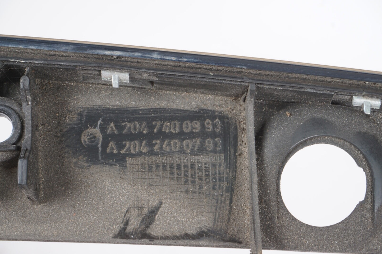 08-14 Mercedes W204 C300 C250 C350 Trunk Lid Tailgate Handle Chrome Trim OEM