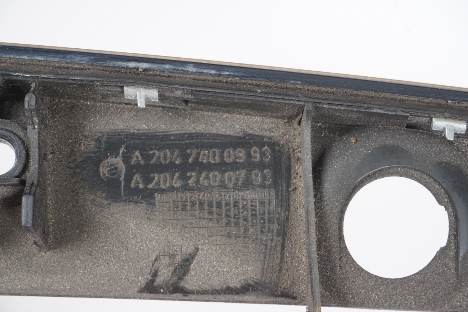 08-14 Mercedes W204 C300 C250 C350 Trunk Lid Tailgate Handle Chrome Trim OEM