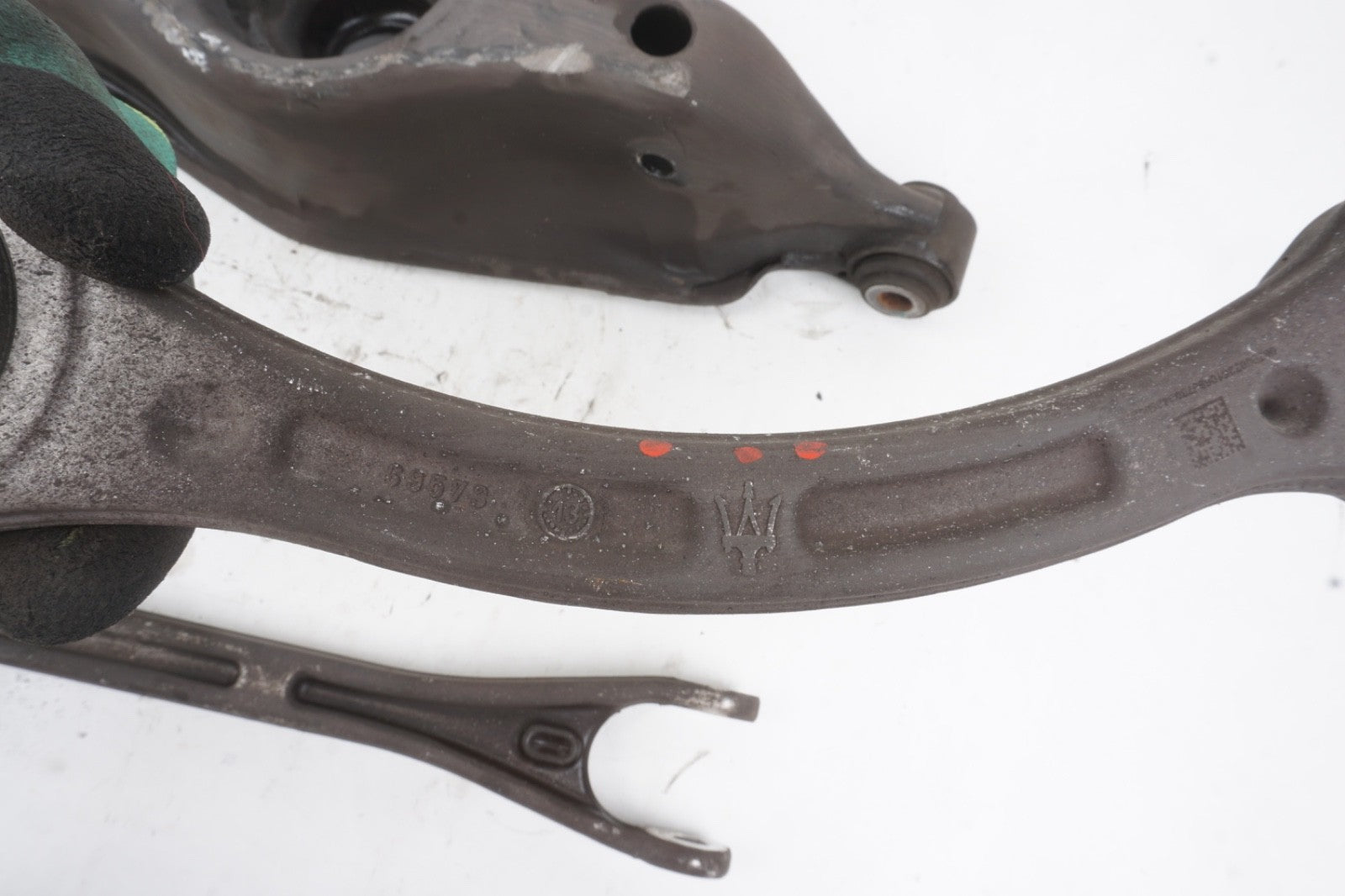 2014 - 2019 MASERATI GHIBLI REAR LEFT DRIVER UPPER CONTROL ARM OEM SET