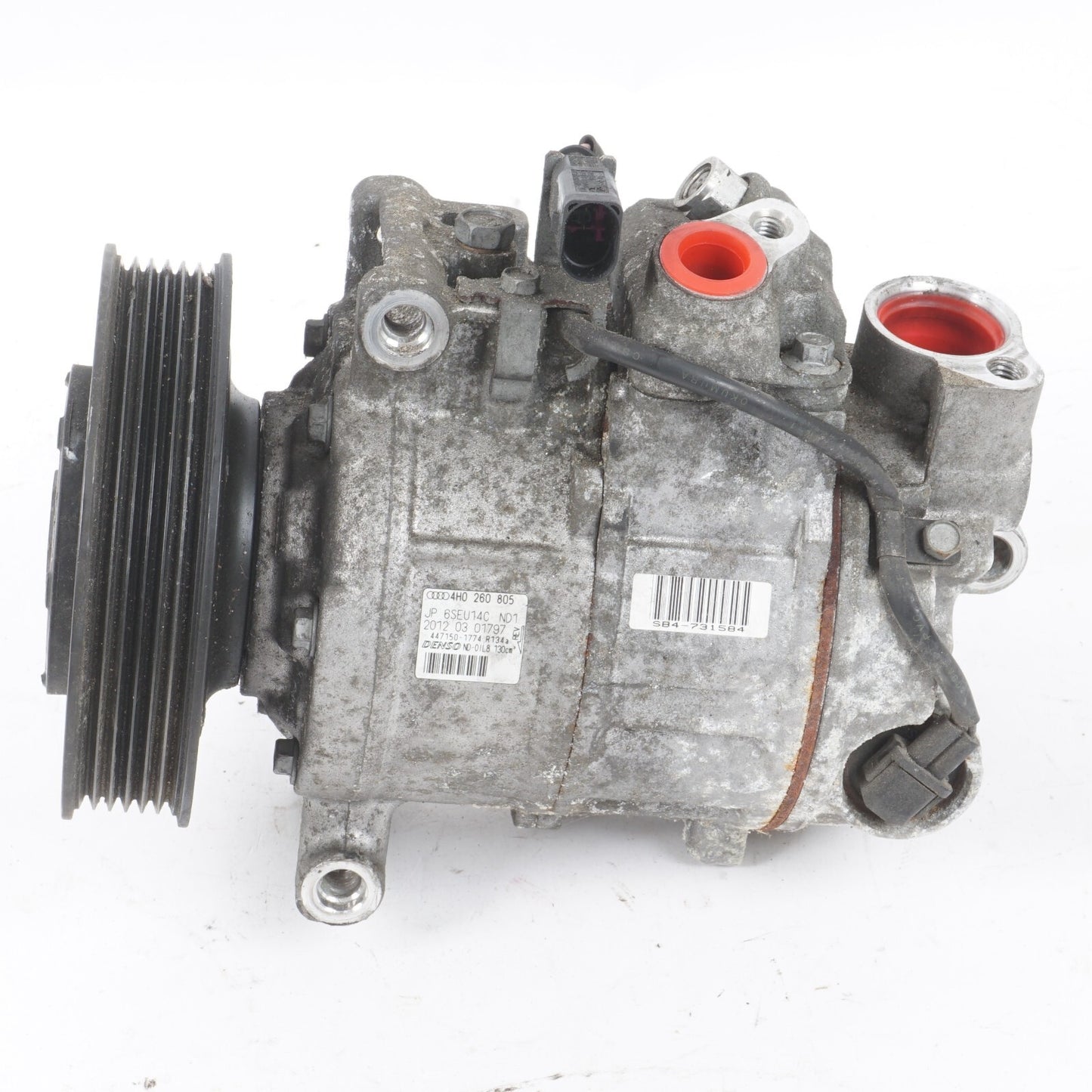 12-17 AUDI A8L A8 3.0L AC COMPRESSOR OEM