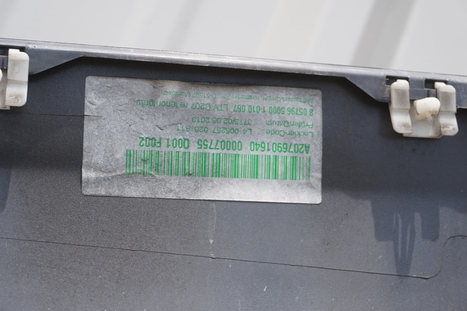 11-17 Mercedes E350 E550 Convertible Right Pass Side Rocker Panel Skirt OEM