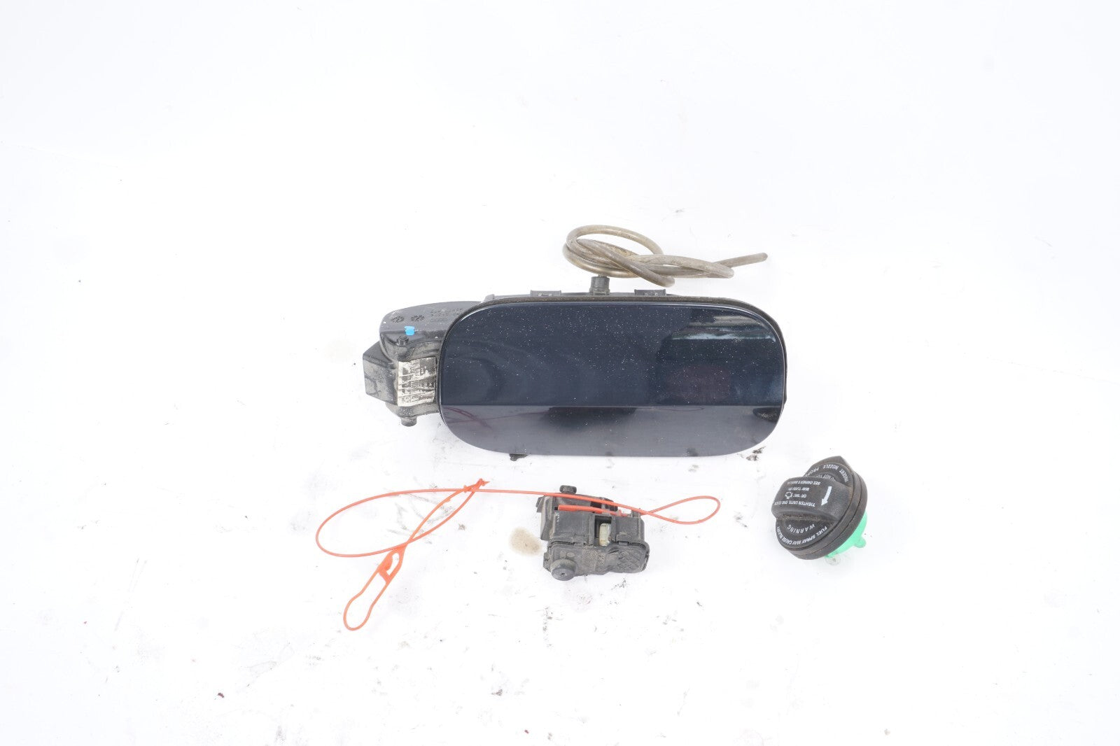 2012 - 2017 Audi A8L A8 Fuel Tank Door w/ Cap & Actuator  OEM
