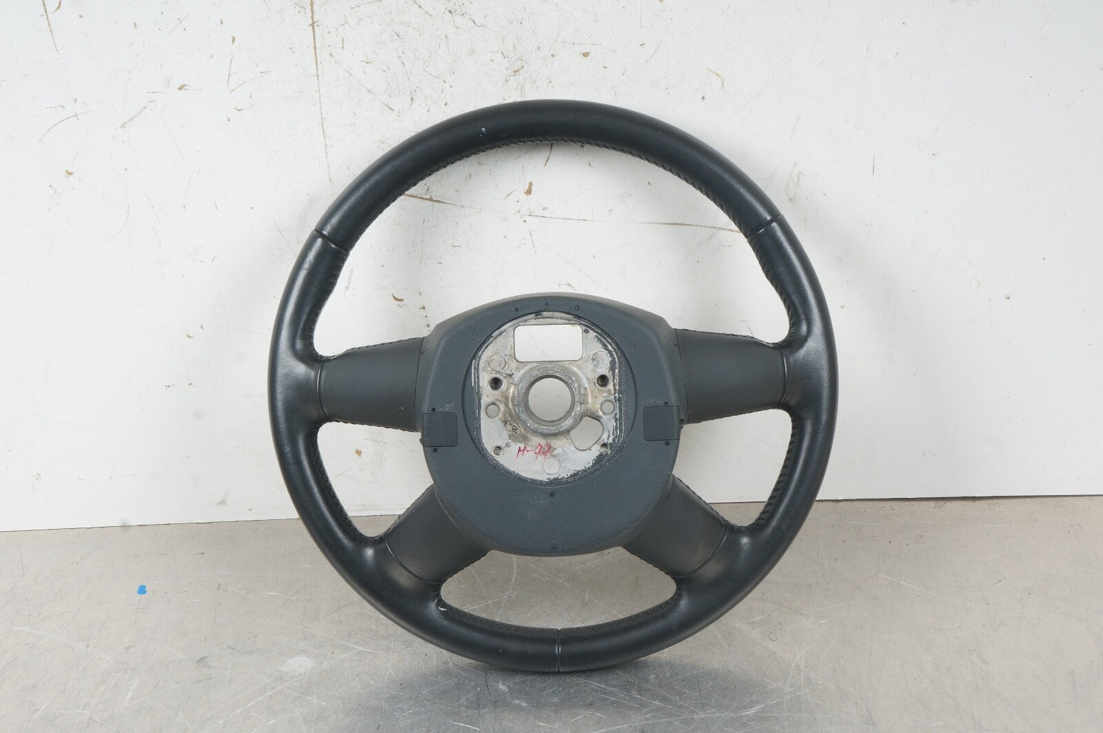 2005-2008 AUDI A6 STEERING Wheel W Controls Gray Leather 4F0419091DB