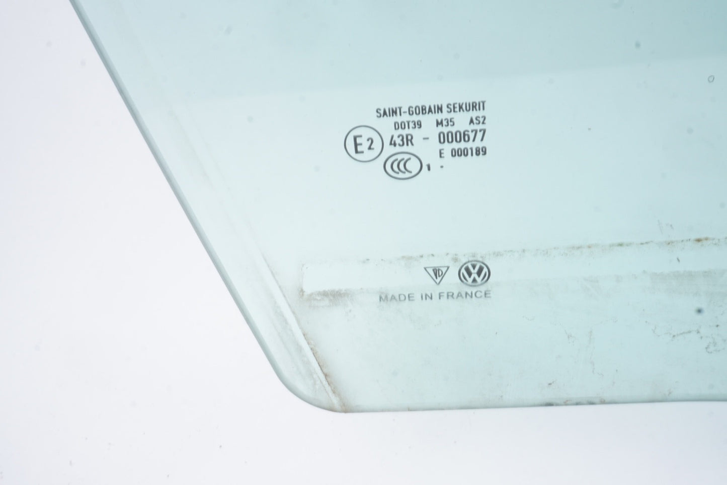 11-18 Porsche Cayenne 958 Front Right Passenger Side Door Window Auto Glass OEM