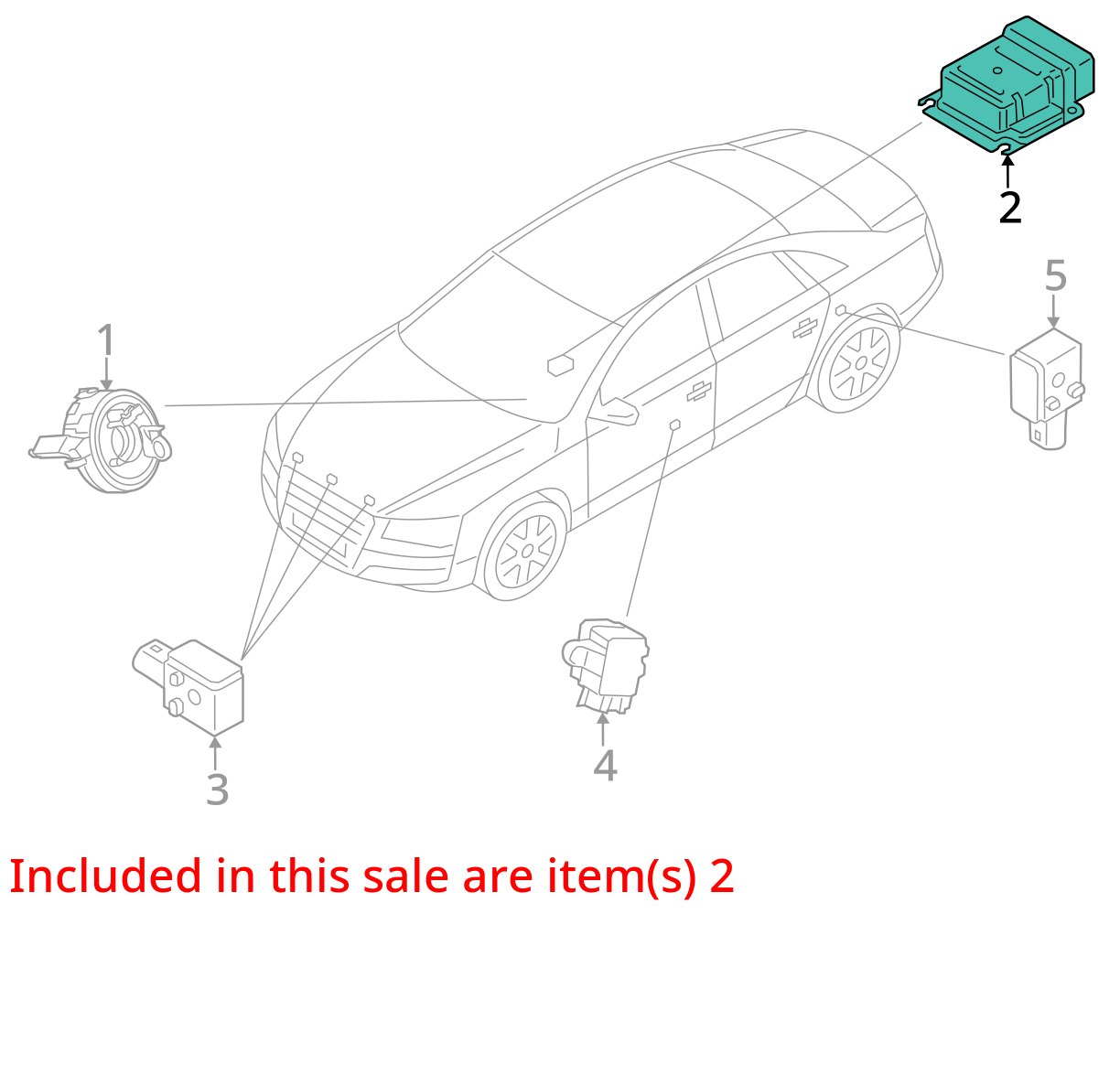 2011 - 2017 AUDI A8 A8L CONTROL MODULE  4H0959655D OEM