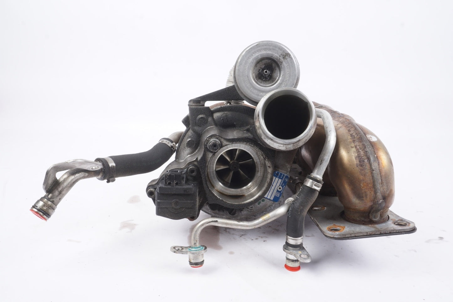 2011-2016 BMW 535I 640i 3.0L N55 ENGINE TURBO TURBOCHARGER W/ MANIFOLD OEM