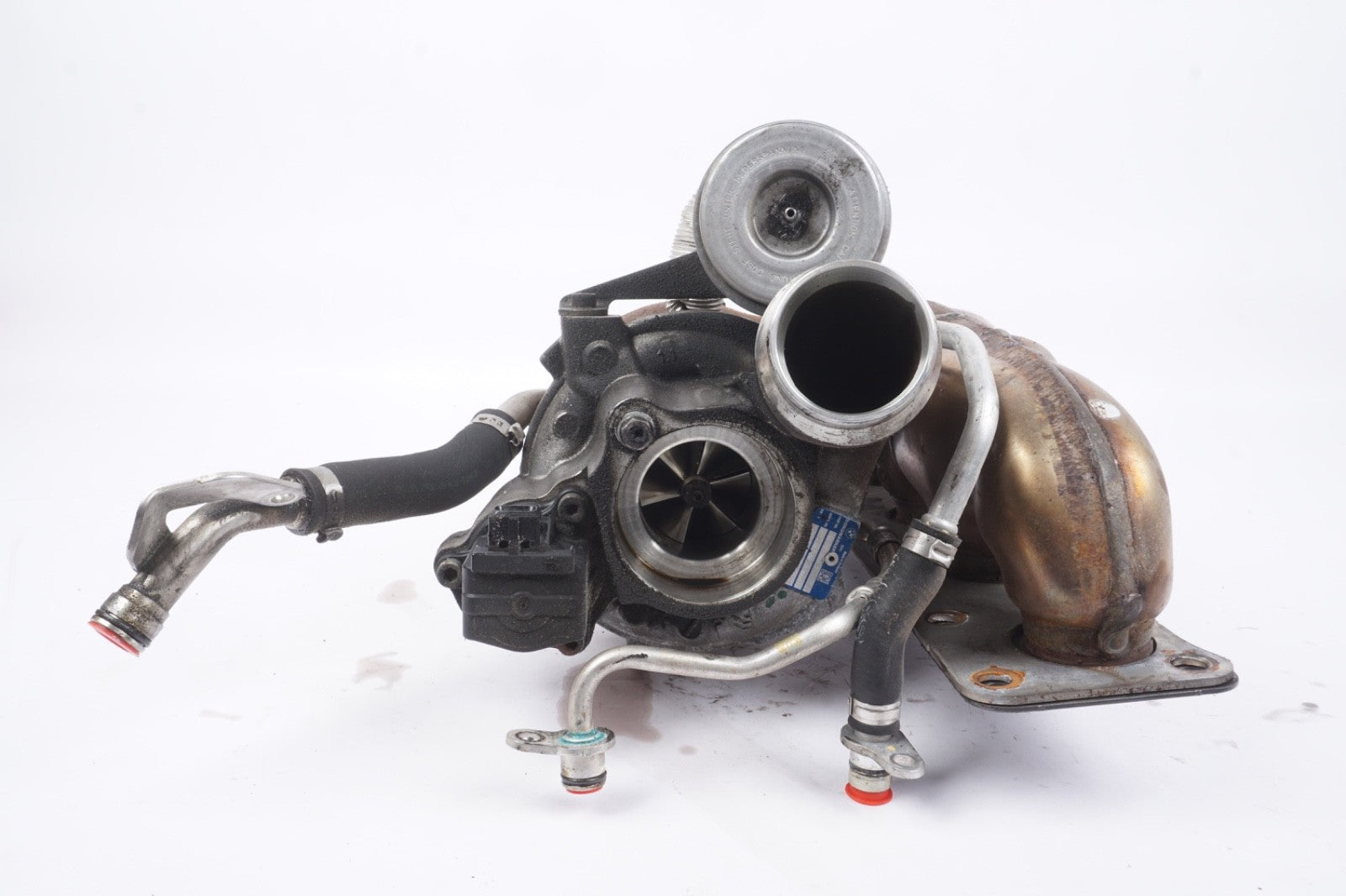 2011-2016 BMW 535I 640i 3.0L N55 ENGINE TURBO TURBOCHARGER W/ MANIFOLD OEM