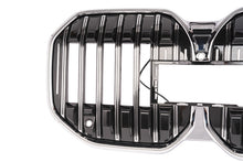 For 2025 BMW 7 Series G70 Glossy Chrome LED Front Bumper Grill Grille Trim