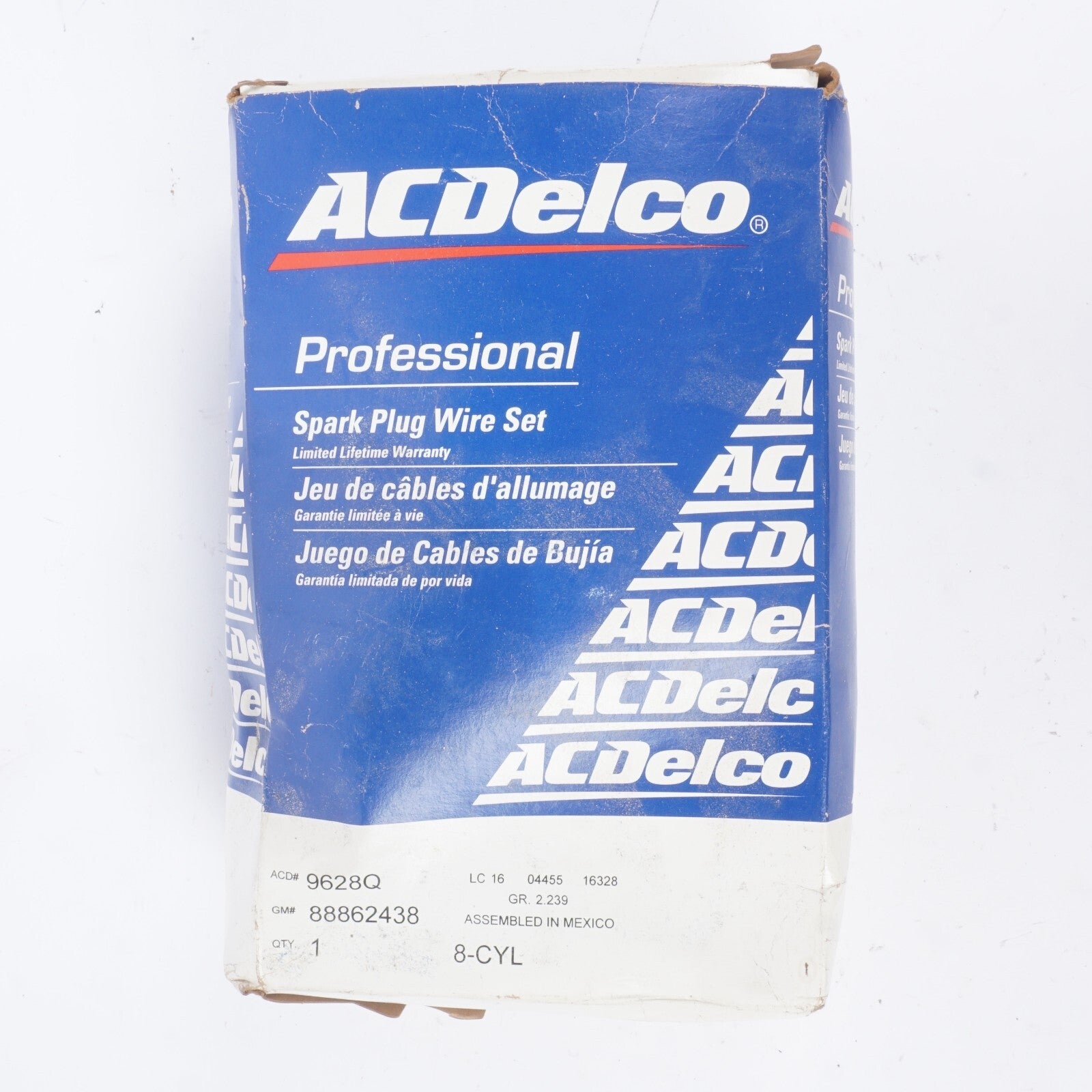 ACDelco Spark Plug Wire Set Of 8 9628Q GM# 88862438