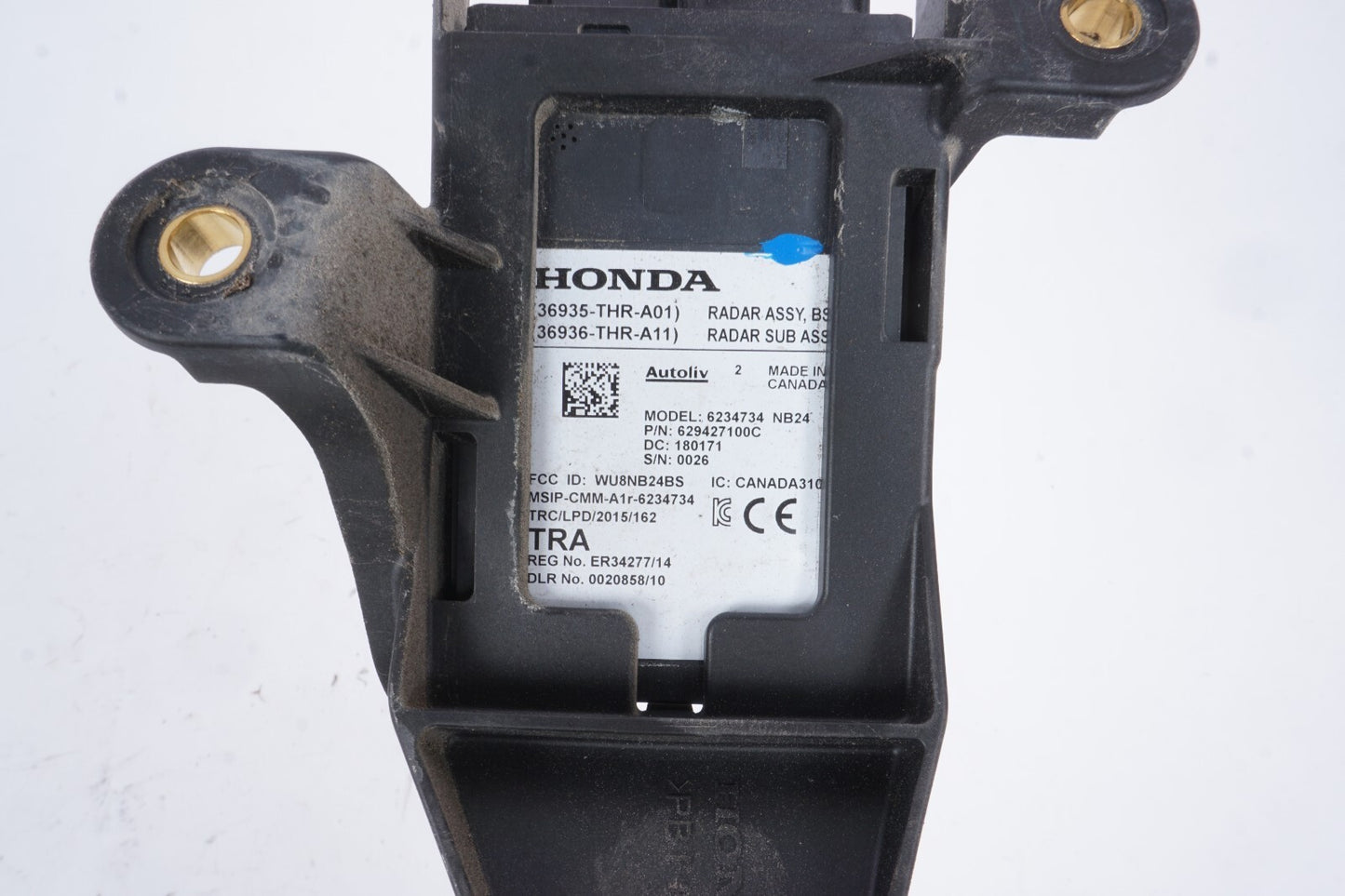 18 - 23 Honda Odyssey Rear Left Blind Spot Monitor Radar 36935-THR-A01 OEM