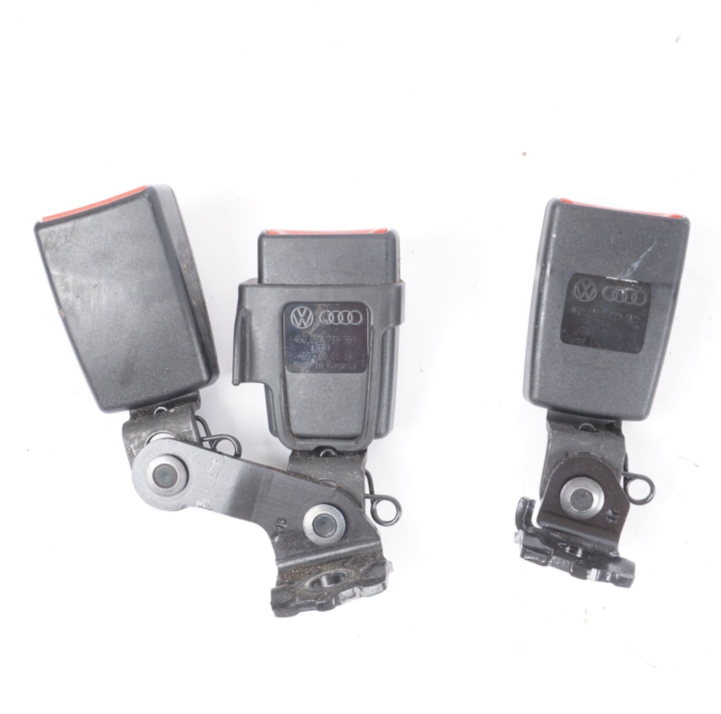 2012-2018 AUDI A6 A7 S6 S7 REAR Seatbelt Double Buckle Receiver 4G0857739 OEM