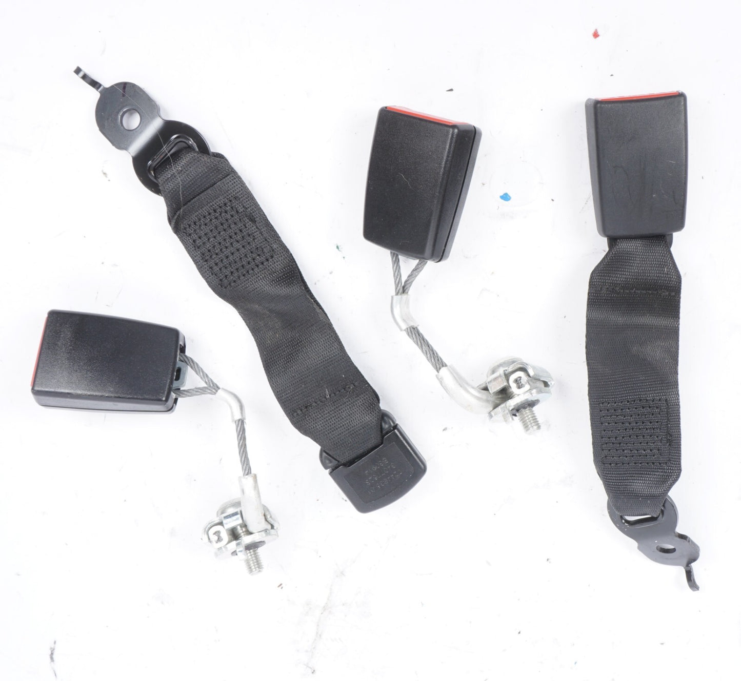 13-18 BMW 650i 640i Rear Seat Belt Buckle Latch SET OEM