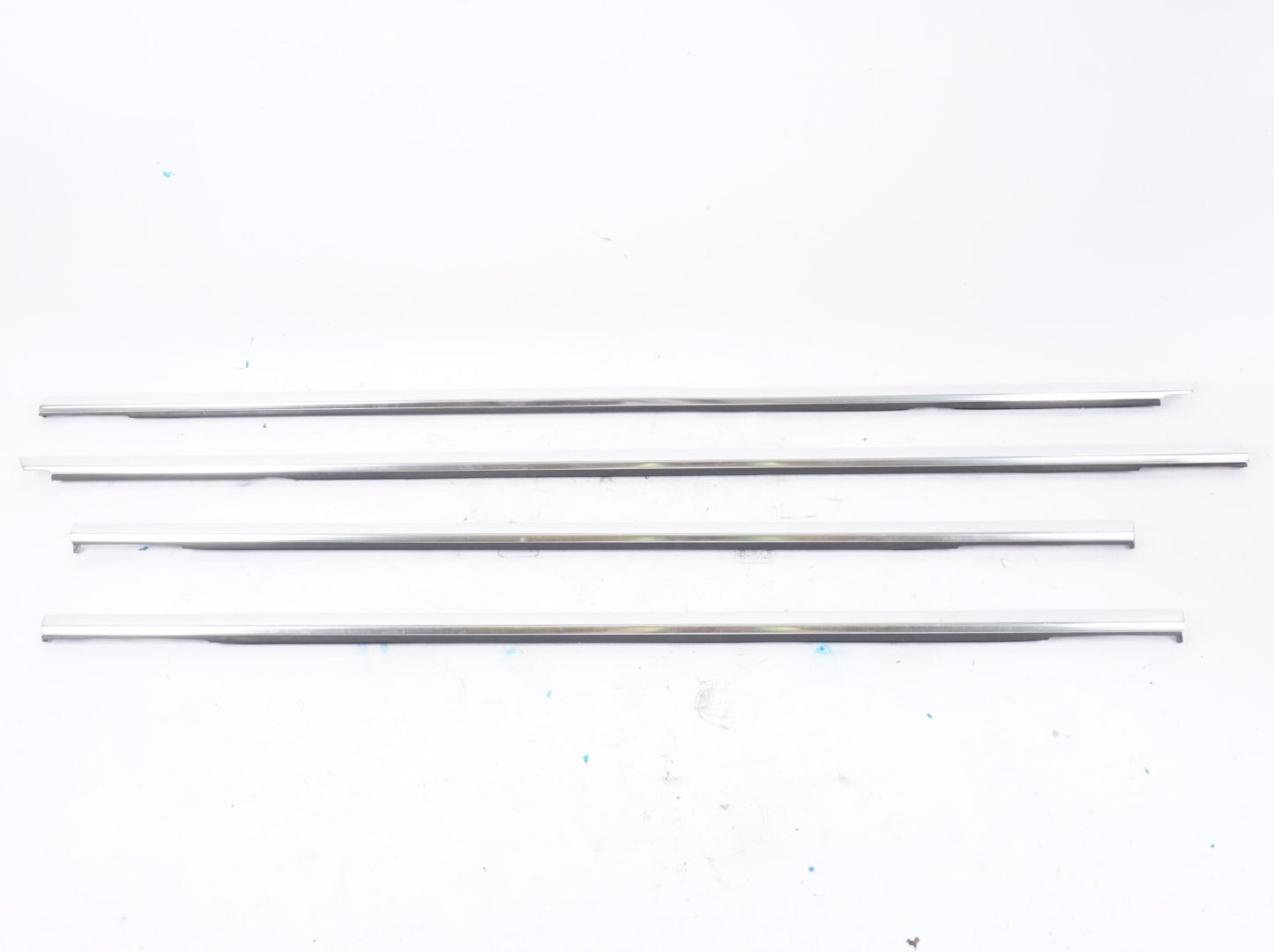 11-18 Porsche Cayenne 958 Door Window Belt Chrome SET of 4 OEM