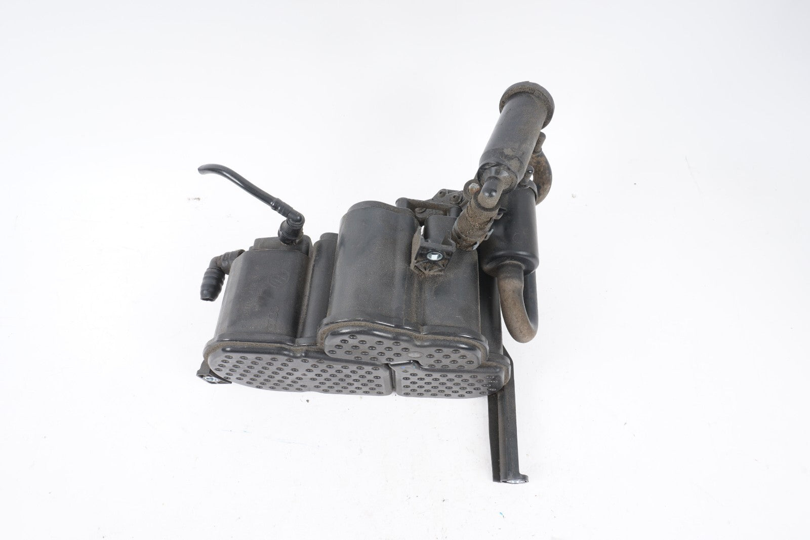 11-17 AUDI A8L A8 FUEL EVAP CHARCOAL CANISTER 4H0201801A OEM