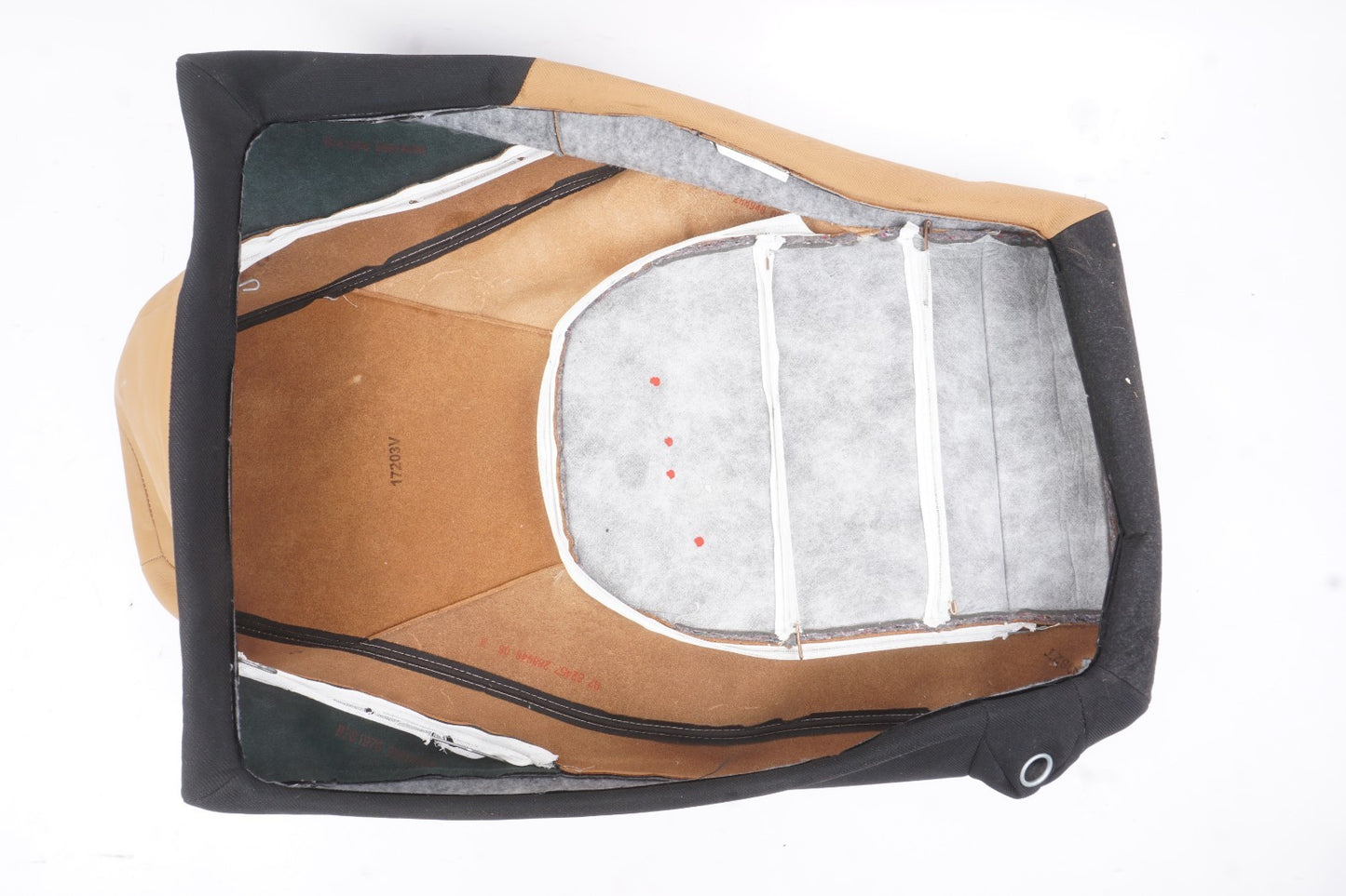 10-17 Mercedes E350 W207 Coupe Rear Right Seat Cushion Top Upper Cover OEM