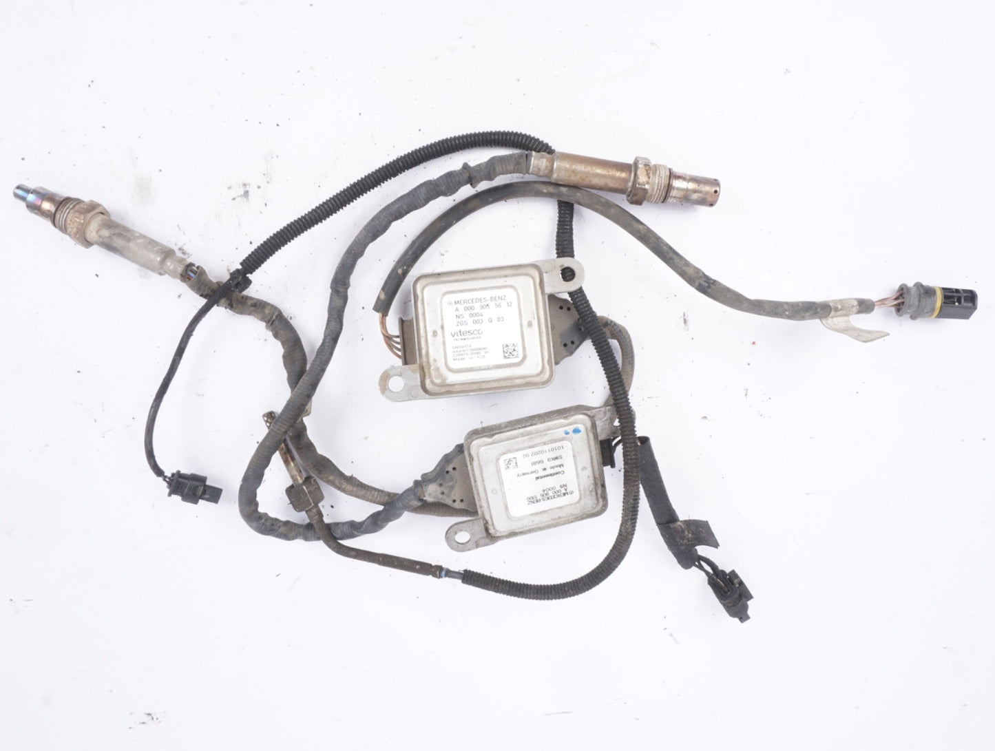 W212 Mercedes E GL ML R BlueTec CDI Diesel NOX Oxygen Sensor Module Set