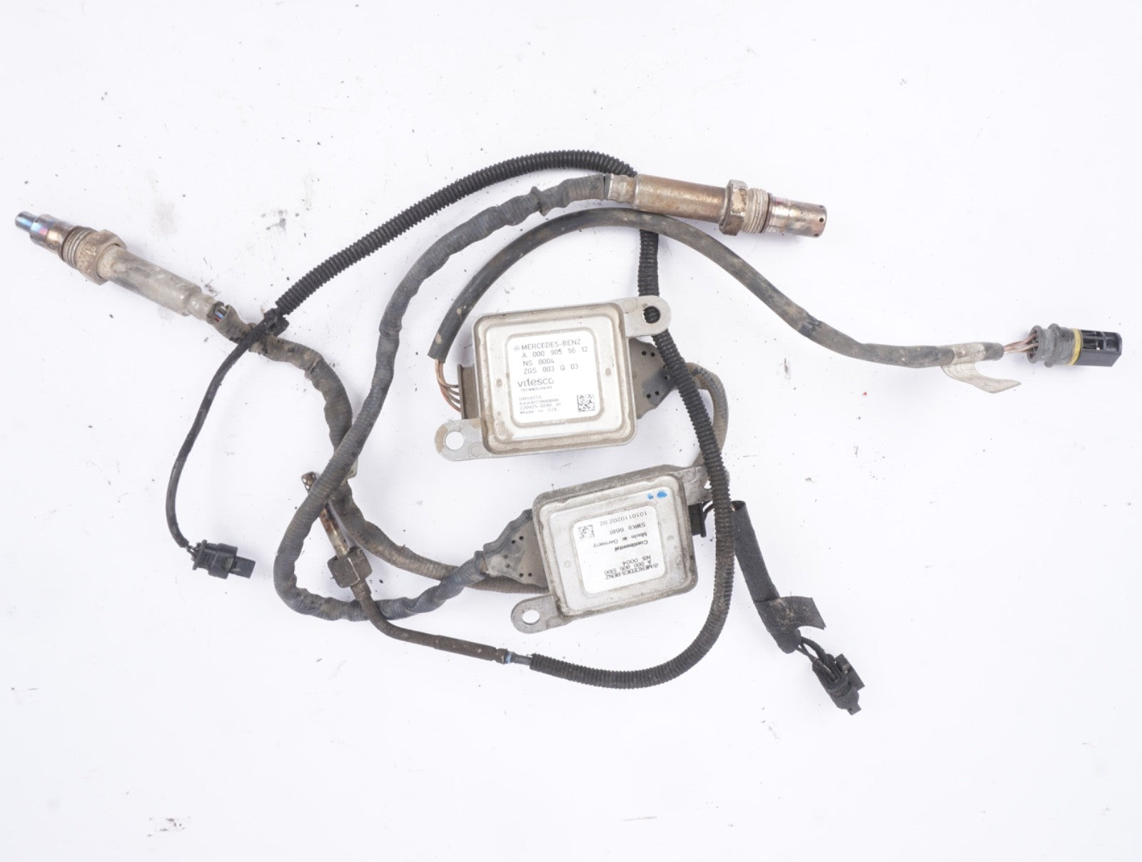 W212 Mercedes E GL ML R BlueTec CDI Diesel NOX Oxygen Sensor Module Set