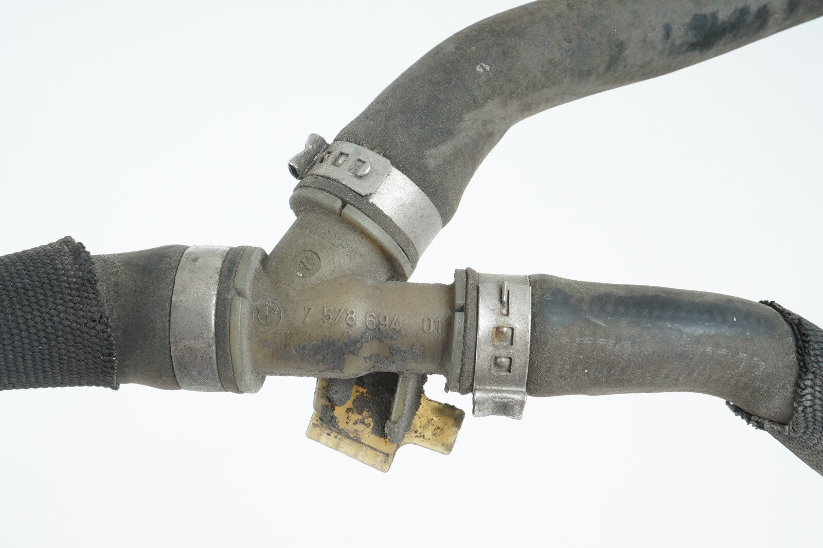 2008 - 2013 BMW X6 Xdrive35I ENGINE RADIATOR COOLANT WATER HOSE LINE  OEM
