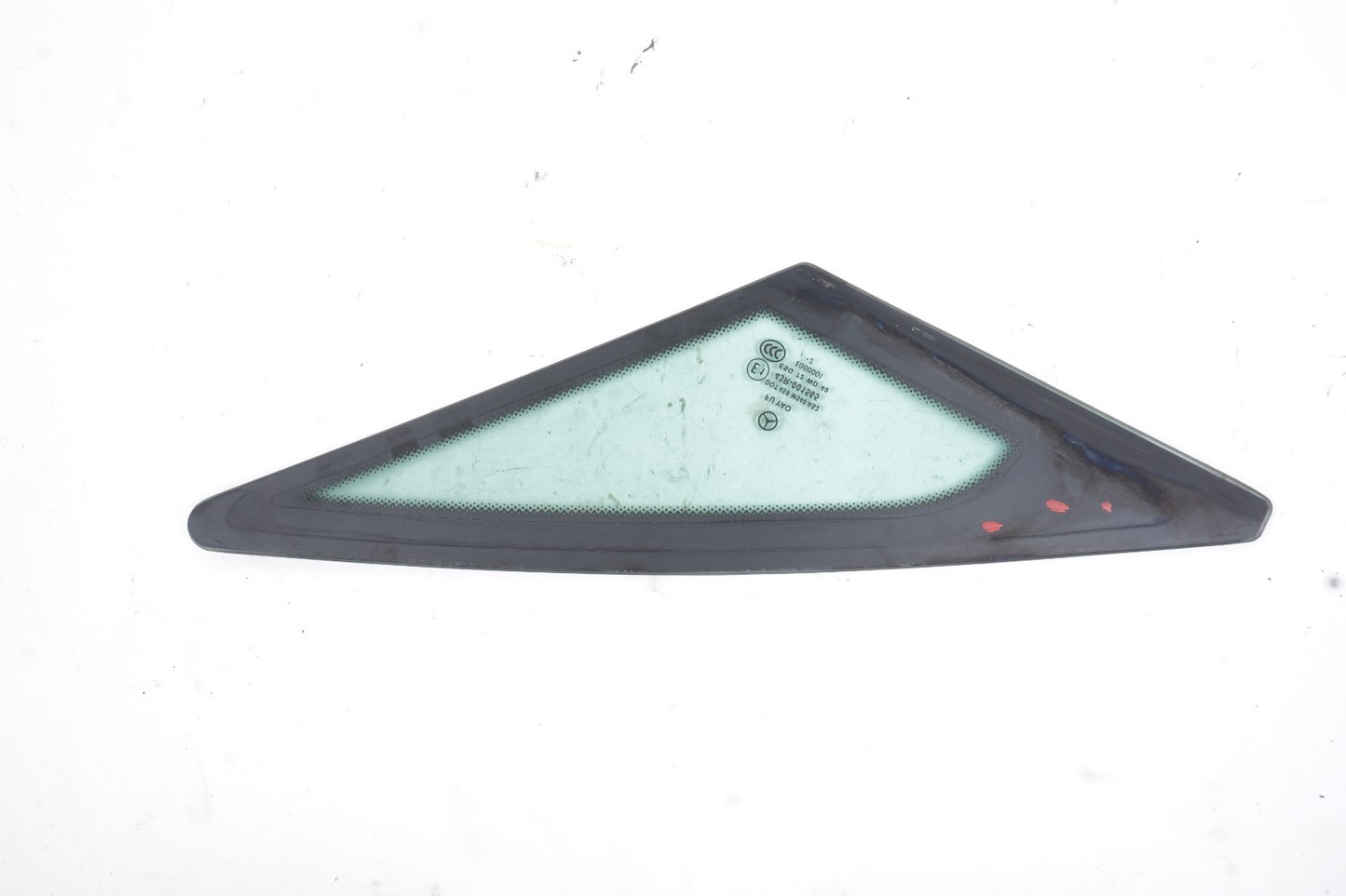10-17 Mercedes E350 W207 Coupe Rear Left Driver Side Quarter Window Glass OEM