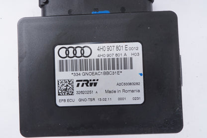 11-17 Audi D4 A8 A8L Hand Parking Brake Control Module Unit 4H0907801H OEM