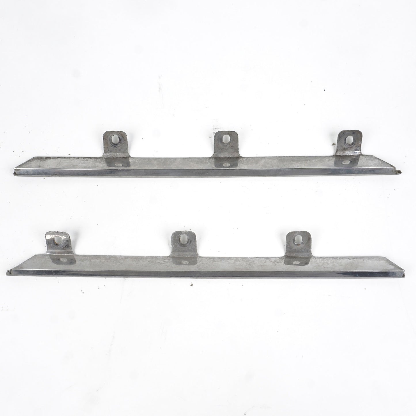 1987-90 Cadillac Allante Left Right Chrome Hood Edge Trim Moulding