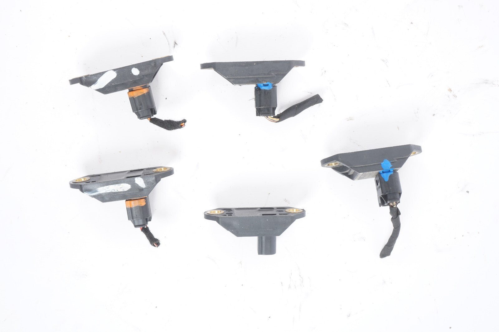 03-08 Mercedes R230 SL500 Suspension Acceleration Switch Sensor 5Pcs OEM