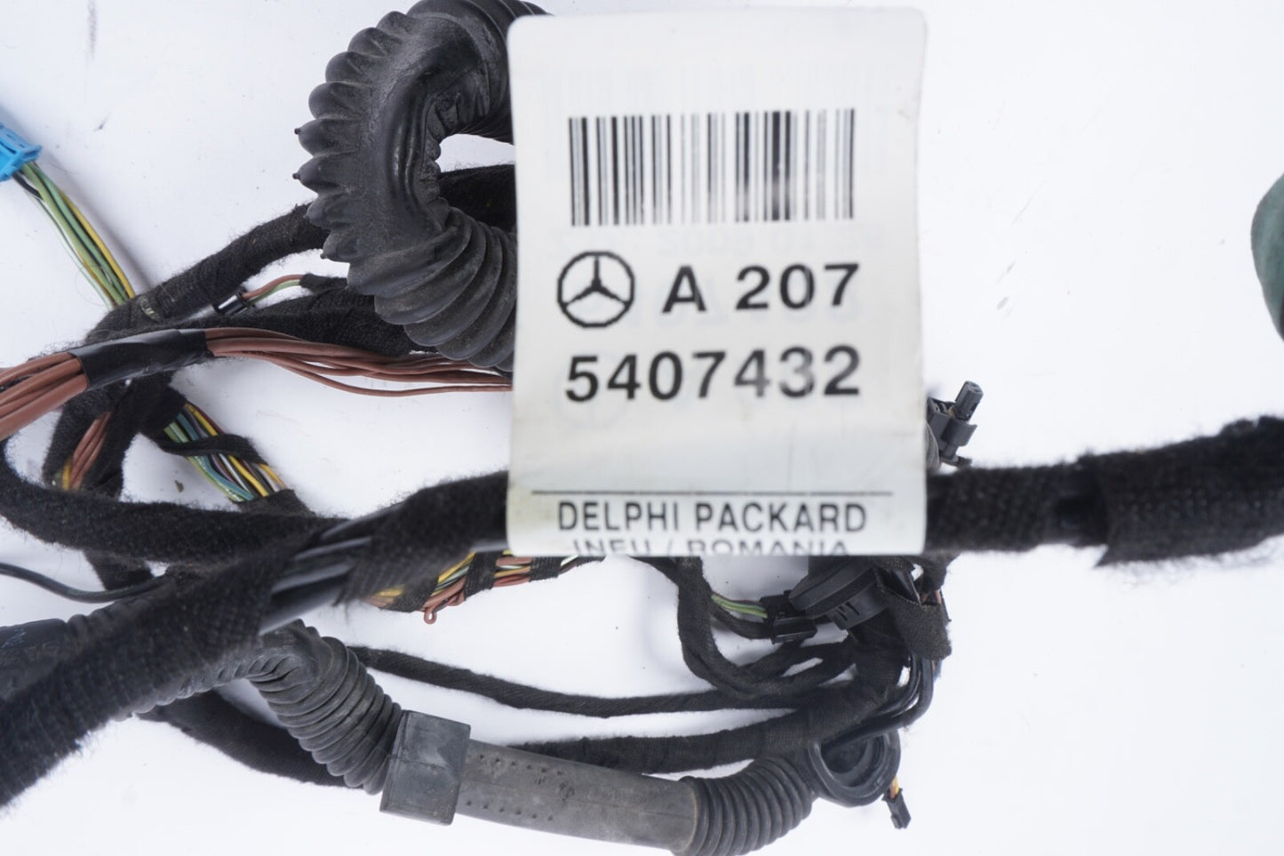 2012 2013 Mercedes E350 W207 Convertible trunk wiring harness Cabriolet