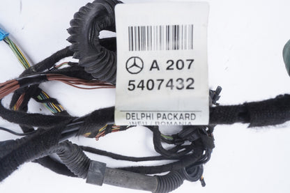 2012 2013 Mercedes E350 W207 Convertible trunk wiring harness Cabriolet
