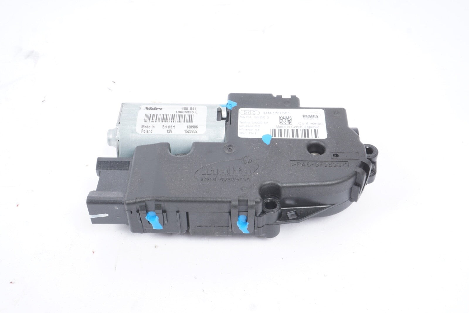 2011-2018 AUDI A8 L QUATTRO PANORAMIC SUN MOON ROOF MOTOR 4H4959591 OEM
