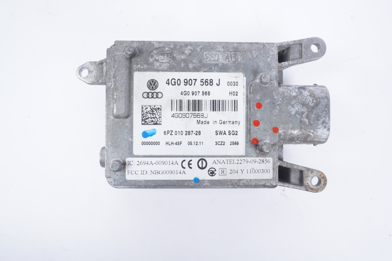 2013-2018 Audi A6 A7 RS6 RS7 Left Lane Change Assist Module 4G0907568J USED OEM