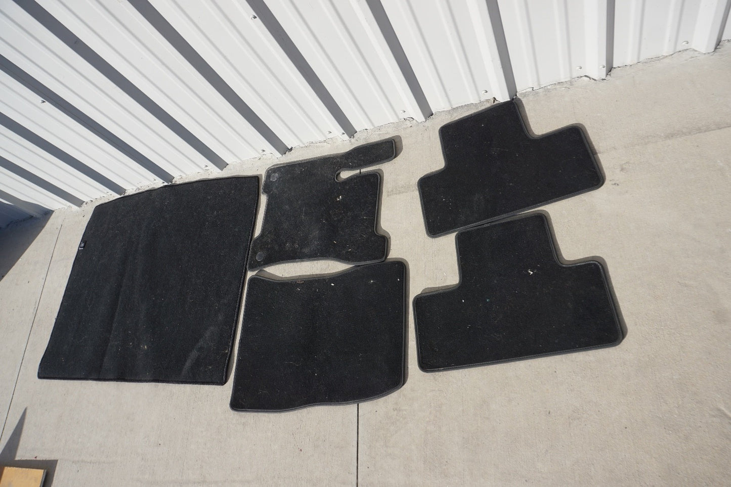 2022 - 2024 MERCEDES EQB350 X243 FLOOR CARPET LINER COVER MAT OEM -SET OF 5-