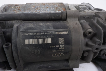 2011 - 2018 Audi A8 Air Ride Suspension Compressor Valve Block 4H0616005C OEM