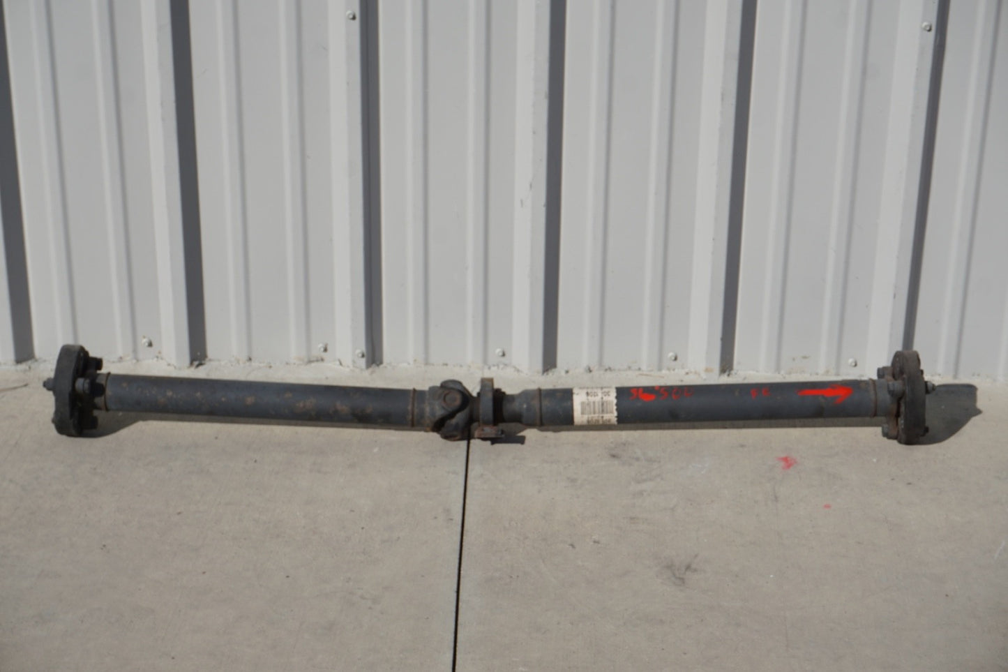 03-06 Mercedes SL500 R230 Drive Shaft Driveshaft Line Propeller 2304101206 Oem