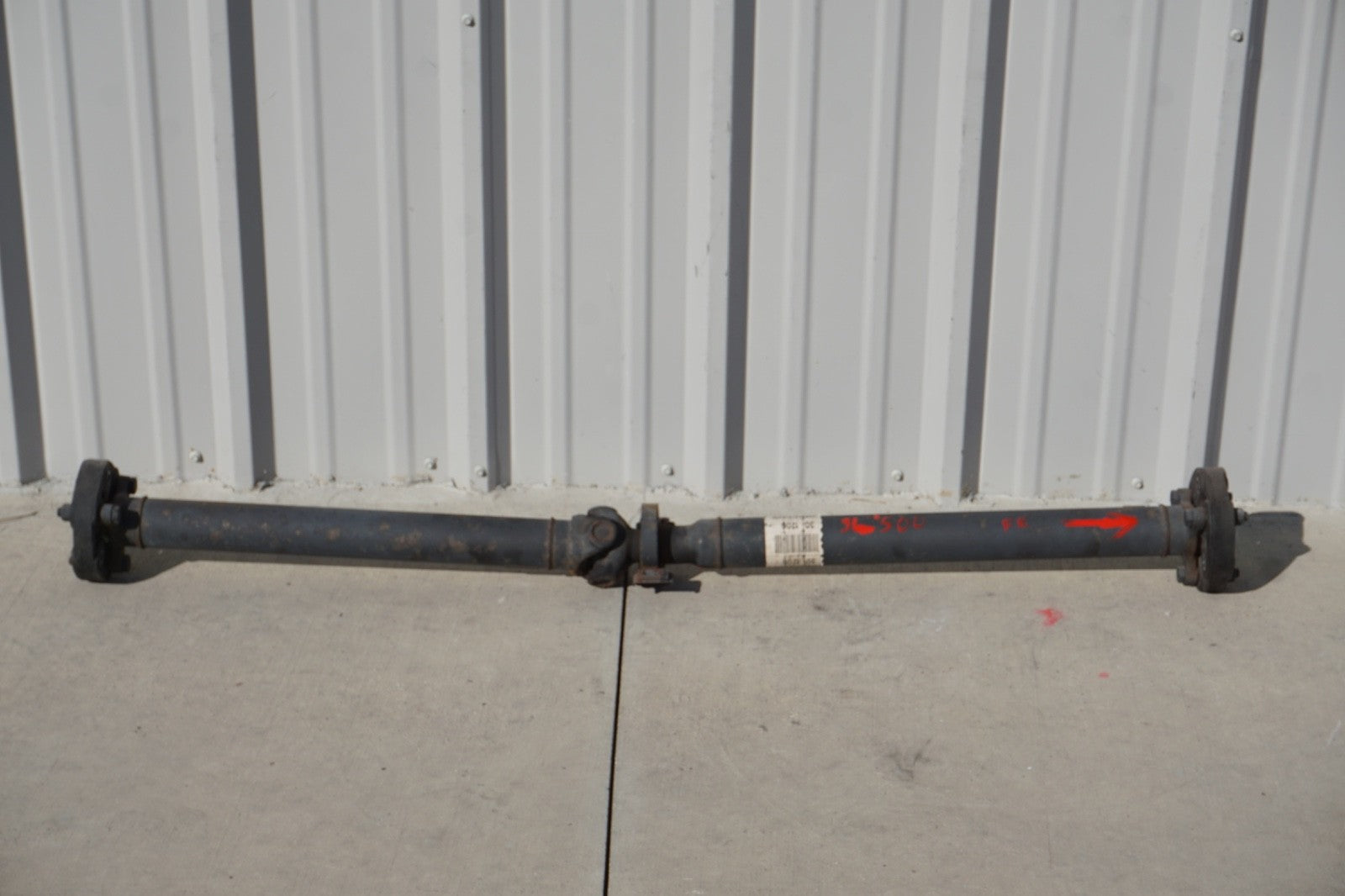 03-06 Mercedes SL500 R230 Drive Shaft Driveshaft Line Propeller 2304101206 Oem