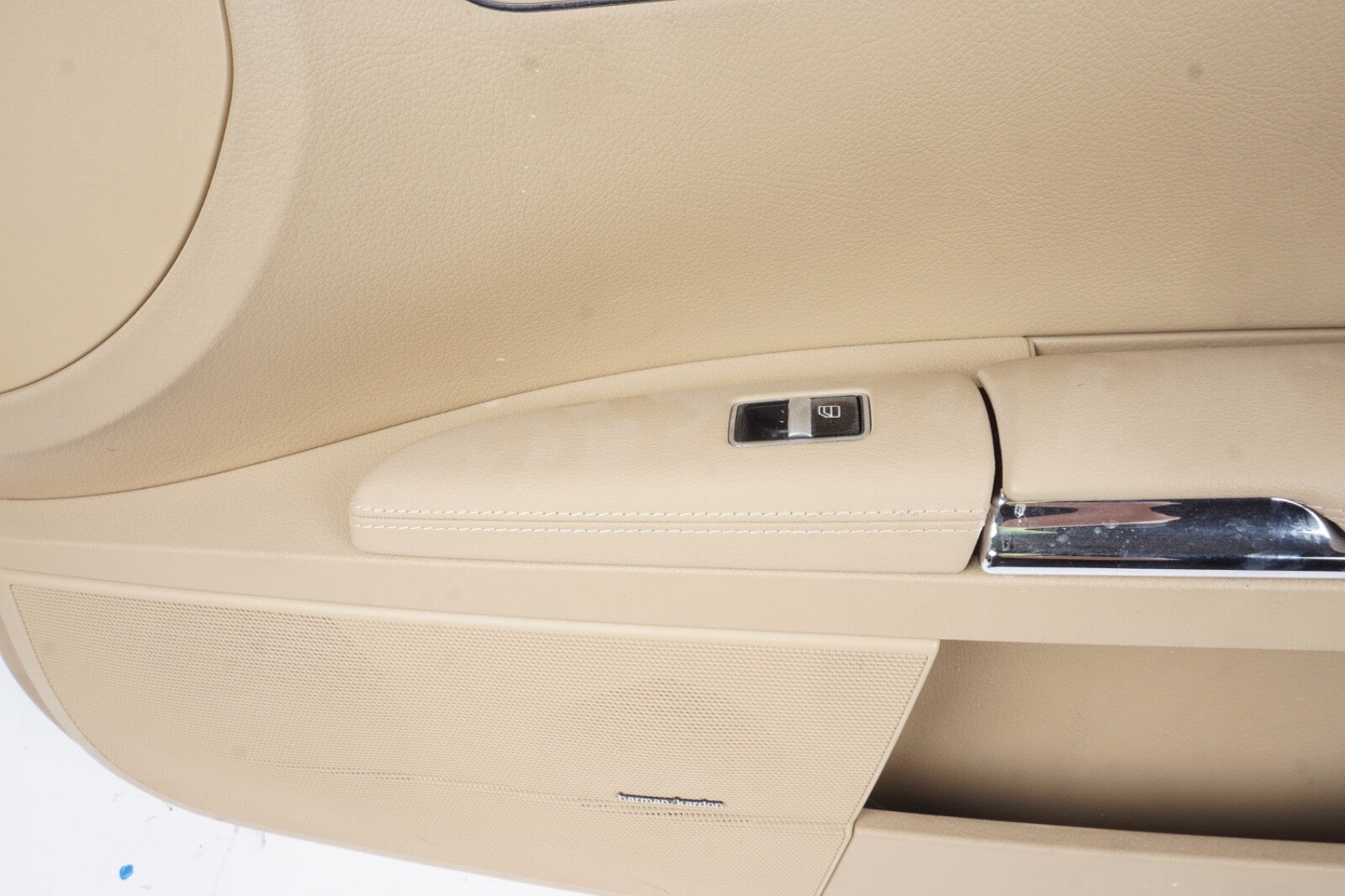 10-13 Mercedes W221 S550 S400 Front Right Side Interior Door Panel Beige OEM