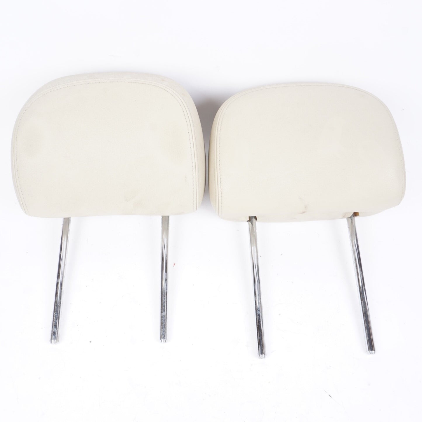 2004-2010 BMW 645CI 650i M6 Front Headrest Head Rest Cushion BEIGE OEM SET