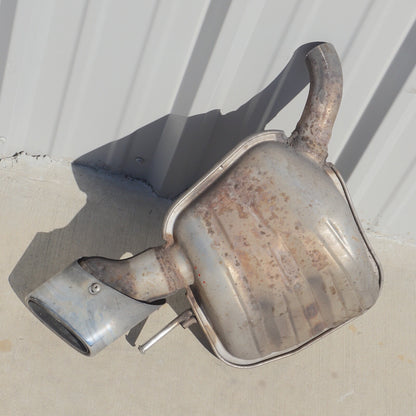 2003 - 2006 Mercedes Sl Class R230 Sl500 Muffler Exhaust Silencer Rear Left Oem