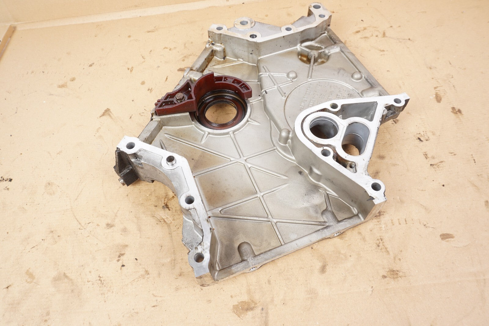 2012 - 2016 BMW 650i 550i 750i 4.4l Lower Engine Timing Cover 7553364 OEM
