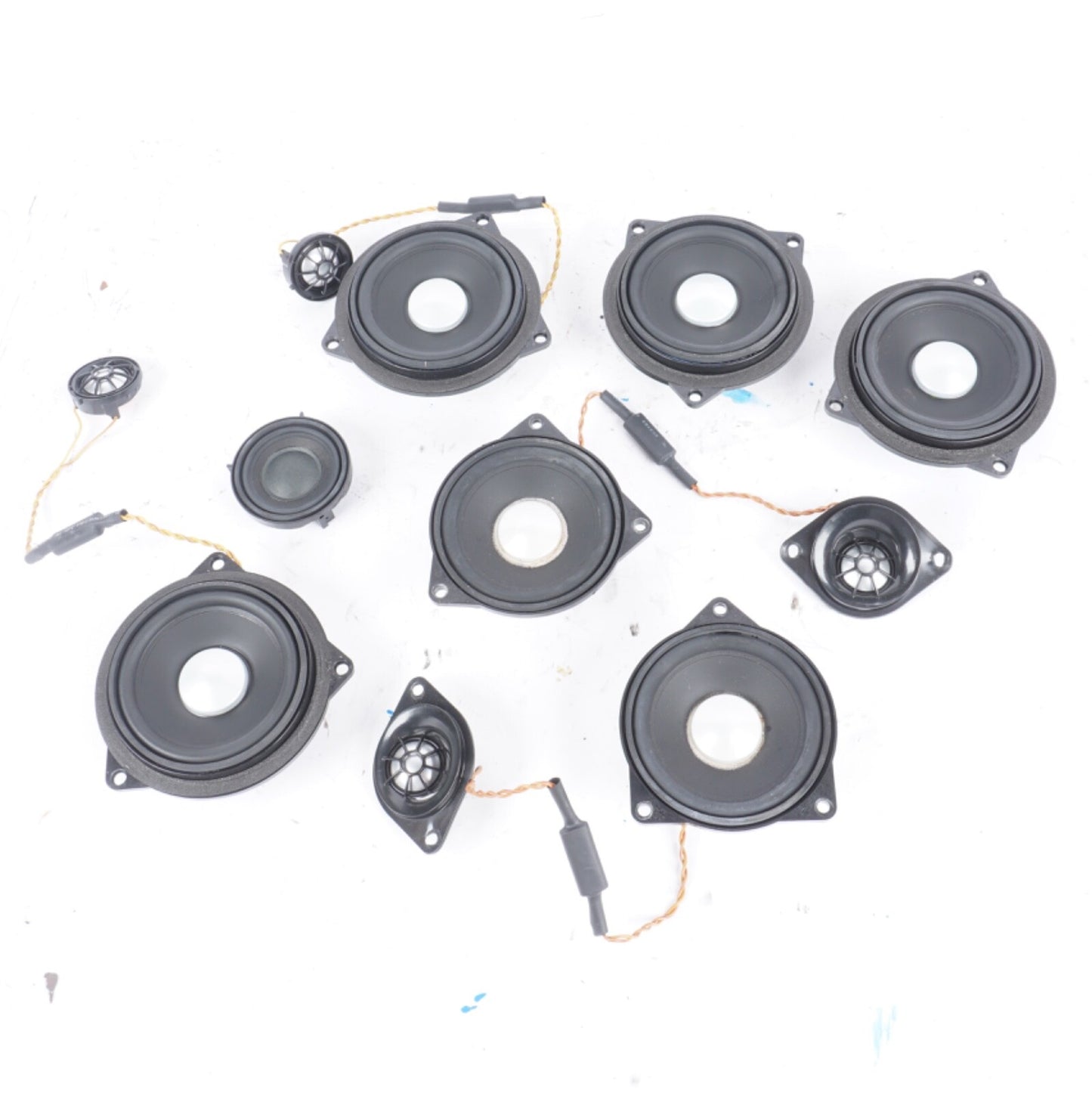 11-16 BMW 528 535 550 TOP HI-FI HARMAN KARDON TWEETER SPEAKER SET