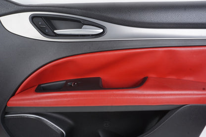 2018 - 2021 ALFA ROMEO STELVIO FRONT RIGHT DOOR PANEL TRIM COVER OEM RED