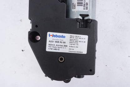 2007 - 13 Mercedes S550 S600 S400 W221 Upper Sunroof Sun Roof Motor A2219066000
