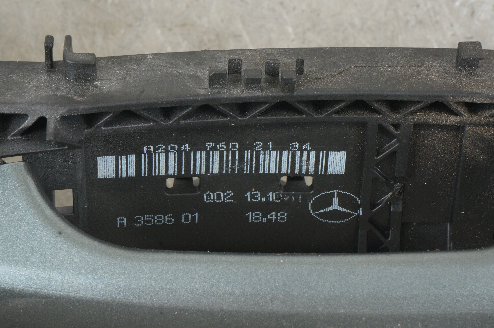 08-14 Mercedes C250 C350 Rear Left Driver Side Exterior Door Handle OEM