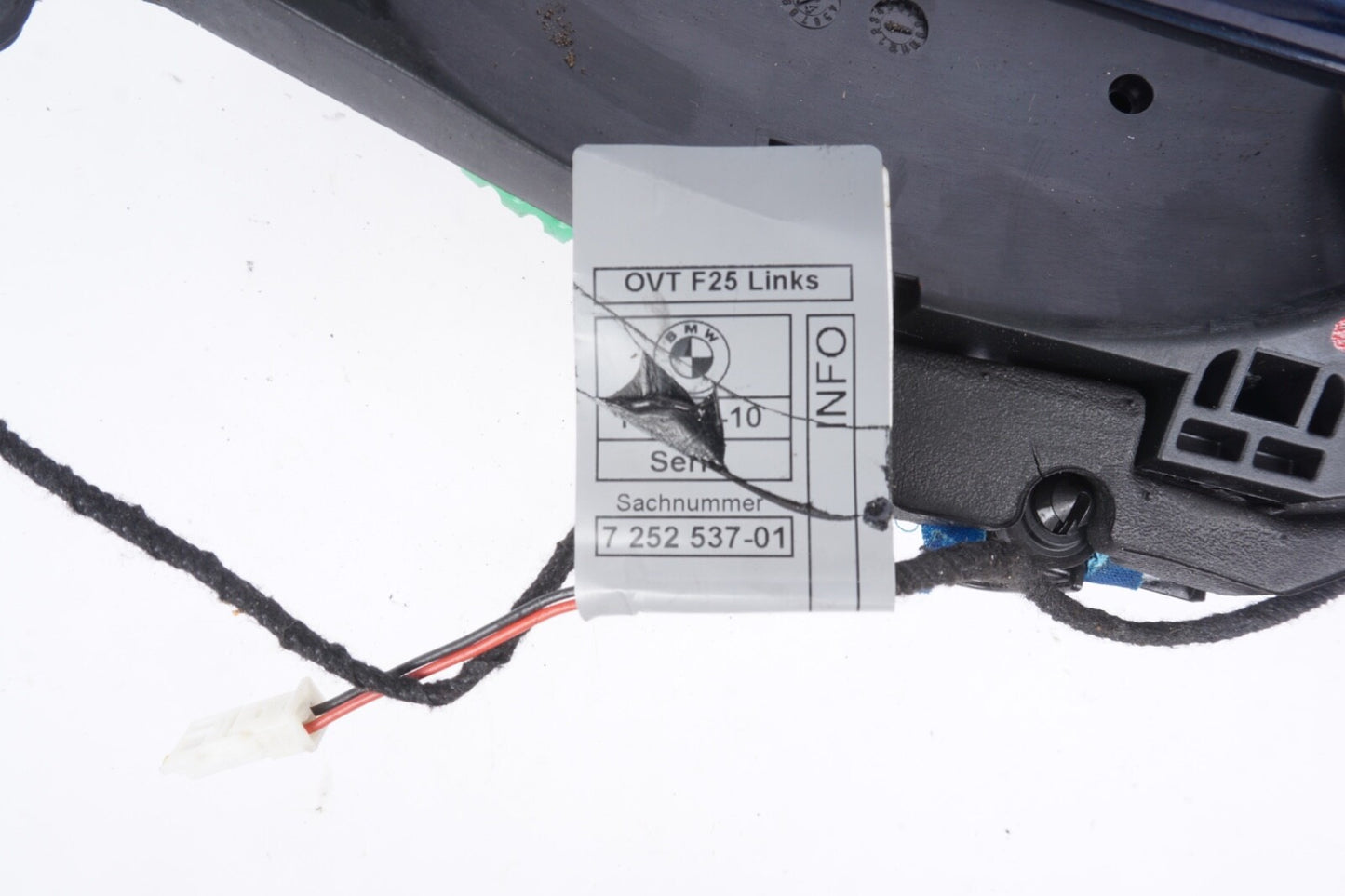 2011 - 2017 BMW X3 REAR LEFT DRIVER SIDE DOOR EXTERIOR HANDLE OEM BLUE