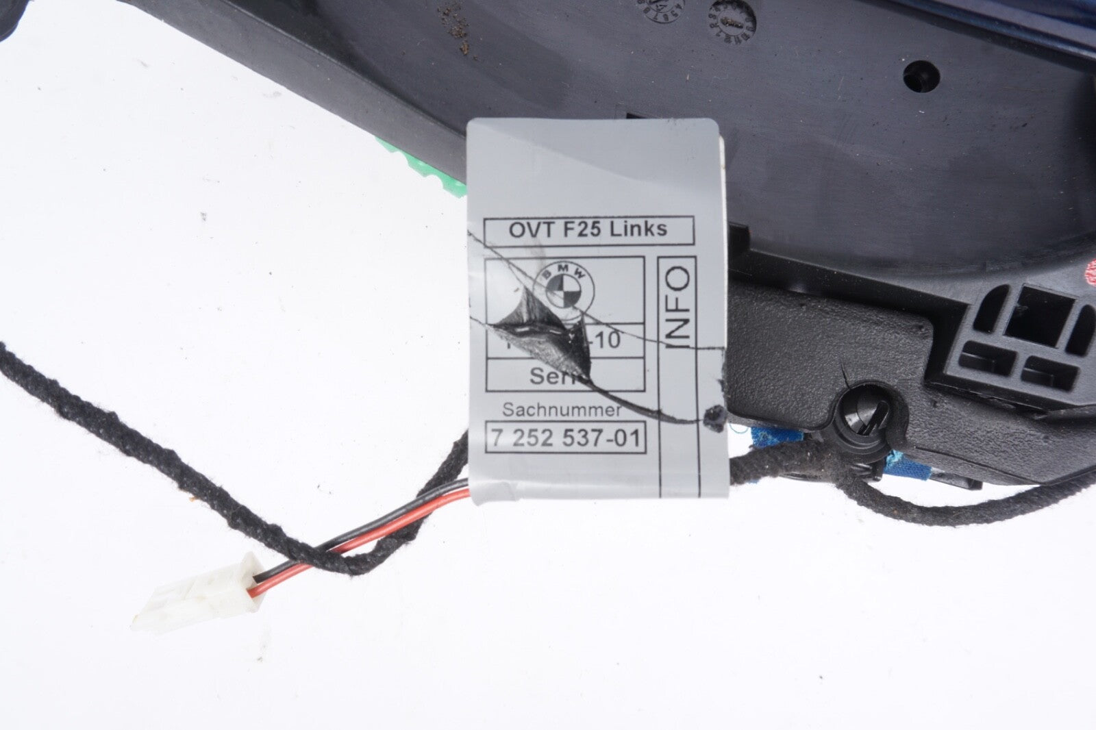 2011 - 2017 BMW X3 REAR LEFT DRIVER SIDE DOOR EXTERIOR HANDLE OEM BLUE
