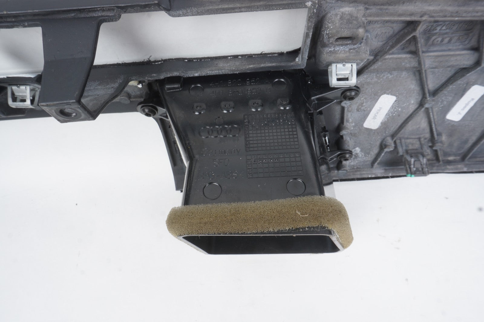 2011 - 2017 Audi D4 A8 A8L Dashboard Wood Grain Molding Trim Cover Right  OEM