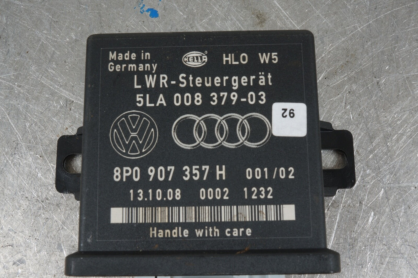 2007-2016 AUDI TT TTS 8J MK2 HEADLIGHT RANGE CONTROL UNIT MODULE 8P0907357H OEM