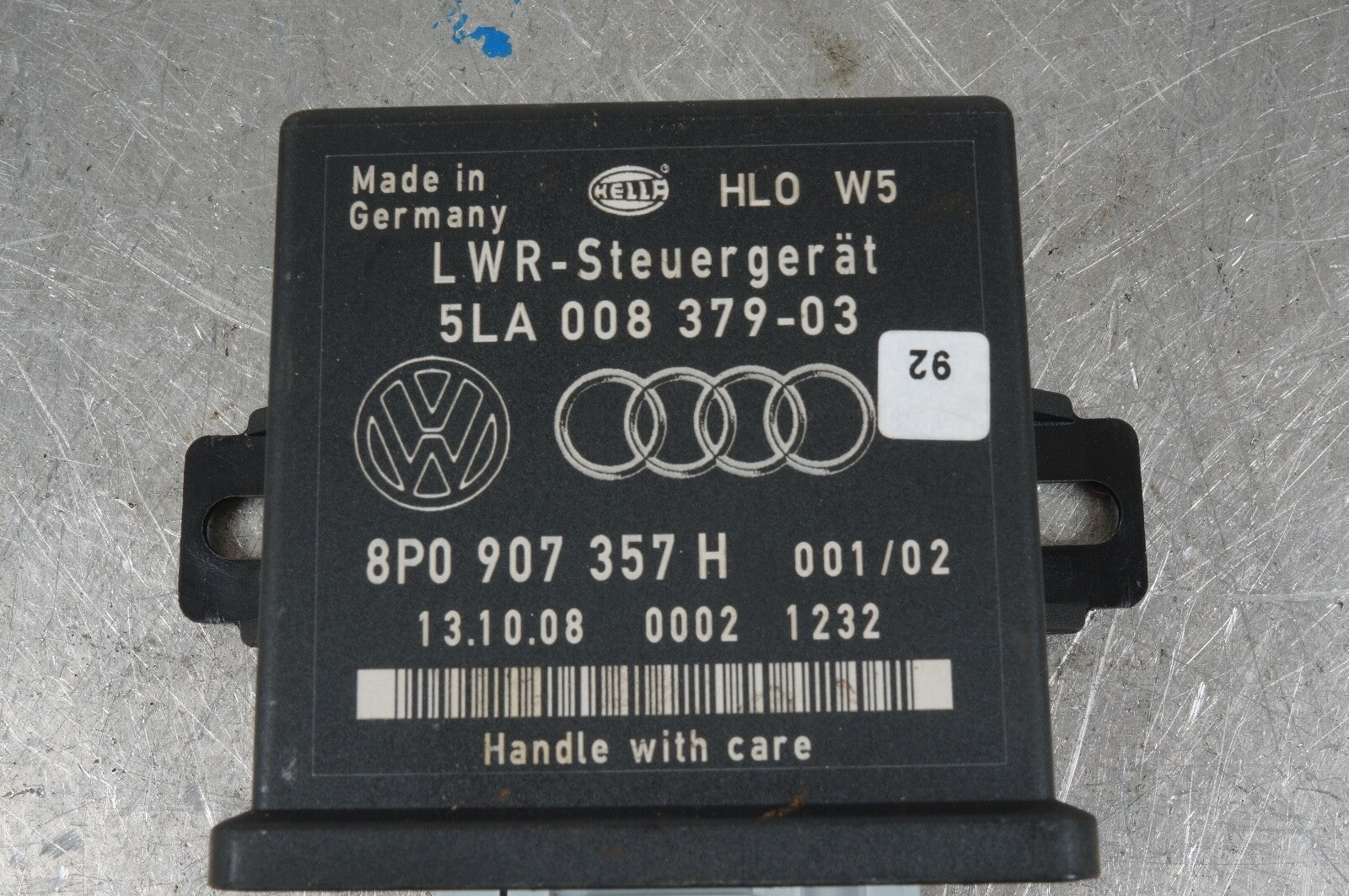 2007-2016 AUDI TT TTS 8J MK2 HEADLIGHT RANGE CONTROL UNIT MODULE 8P0907357H OEM