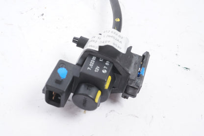 13-18 BMW 650i Exhaust Flap Vacuum Control Electric Valve Solenoid OEM